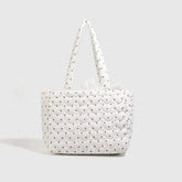 Streetwear Vintage All Match Transparent Ita Bags Casual Y2k Aesthetic Dots Underarm Bag Trendy Shoulder Handbags